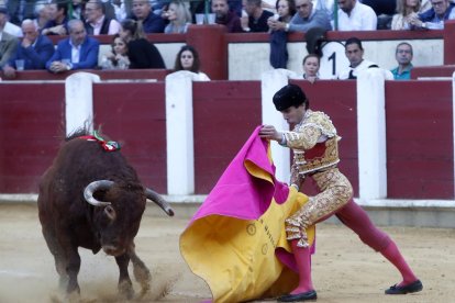 Juan Ortega, durante la corrida de San Pedro Regalado.