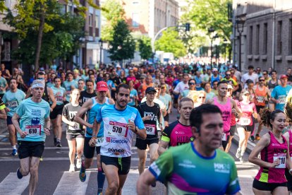La ½ Media Maratón Universitaria por las calles de Valladolid.