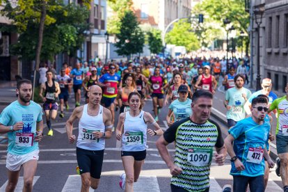 La ½ Media Maratón Universitaria por las calles de Valladolid.