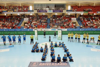 Celebración conmemorativa en Huerta del rey del 40 aniversario de la Asobal.