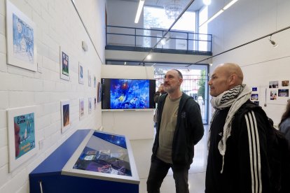 Exposición de los Celtas Cortos en el IES Delicias con motivo de su 25 aniversario