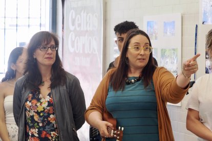Exposición de los Celtas Cortos en el IES Delicias con motivo de su 25 aniversario