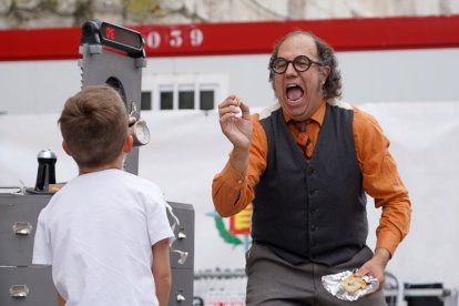 Actuación de Pere Costa en la jornada inaugural del TAC