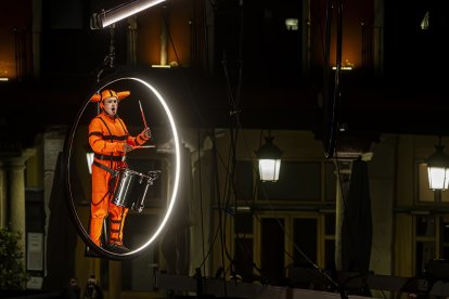 Actuación de la compañía 'Odyssée verticale'