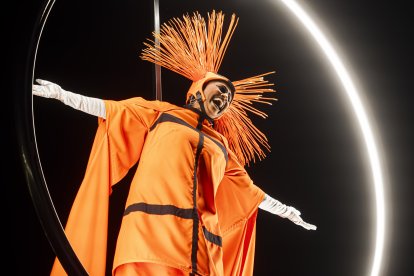 Actuación de la compañía 'Odyssée verticale'