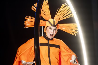 Actuación de la compañía 'Odyssée verticale'