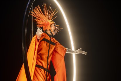 Actuación de la compañía 'Odyssée verticale'