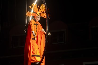 Actuación de la compañía 'Odyssée verticale'