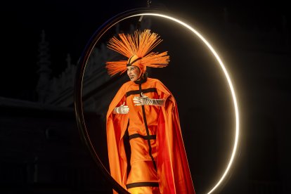 Actuación de la compañía 'Odyssée verticale'