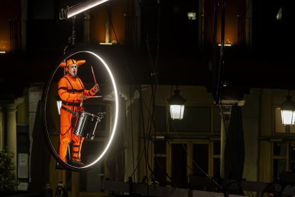 Actuación de la compañía 'Odyssée verticale'