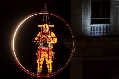 Actuación de la compañía 'Odyssée verticale'