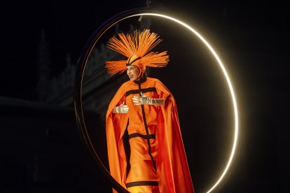 Actuación de la compañía 'Odyssée verticale'