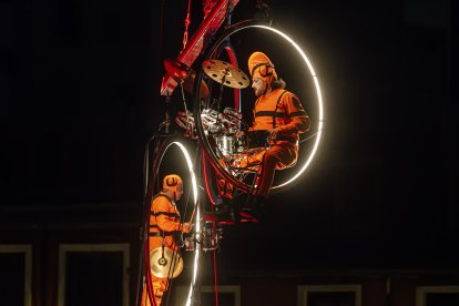 Actuación de la compañía 'Odyssée verticale'