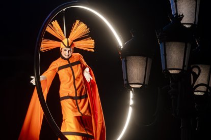 Actuación de la compañía 'Odyssée verticale'