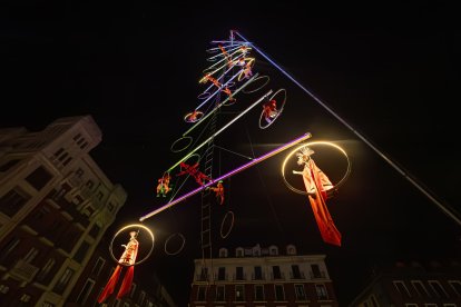 Actuación de la compañía 'Odyssée verticale'