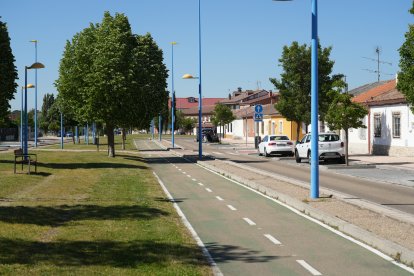 Calle Real en Puente Duero.