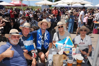 Fan Zone de la final de Copa del Rey de Rugby entre VRAC y El Salvador en Zorrilla.