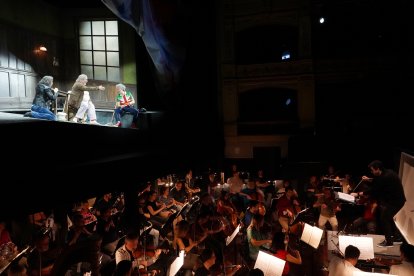 Ensayo general de la ópera ‘Falstaff’ de Giuseppe Verdi