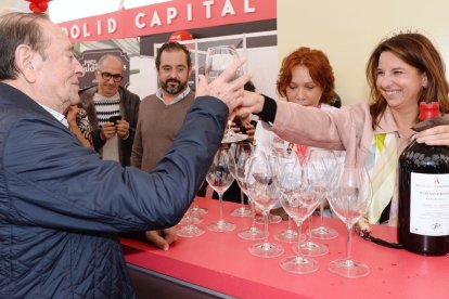 El bodeguero ribereño Luis Sanz en el Concurso Nacional de Pinchos y Tapas y Campeonato Mundial de Tapas.