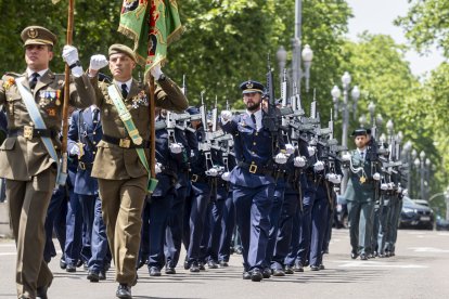 Desfile del día de las Fuerzas Armadas en Valladolid