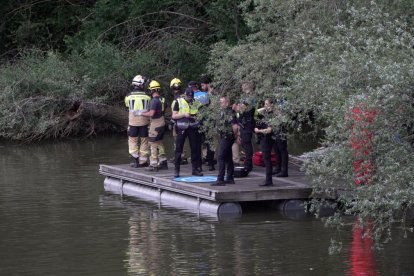 Labores de búsqueda en el río Pisuerga para encontrar a un joven de 25 años