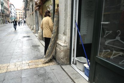 El día después a la gran tormenta que colapsó Valladolid