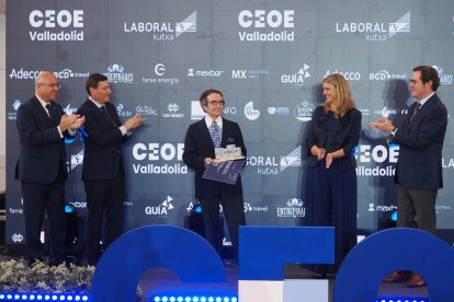 Gala de entrega de los Premios CEOE Valladolid.