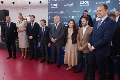 Gala de entrega de los Premios CEOE Valladolid.