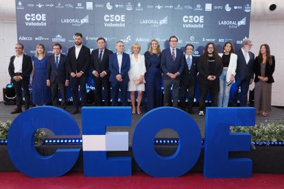Gala de entrega de los Premios CEOE Valladolid.
