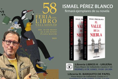 Cartel de las firmas de Ismael Pérez Blanco
