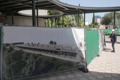 Obras del cementerio de Las Contiendas