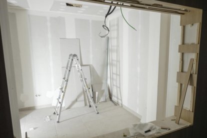 Obras del cementerio de Las Contiendas