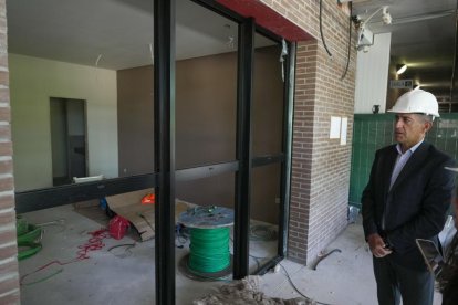 Obras del cementerio de Las Contiendas