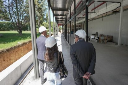 Obras del cementerio de Las Contiendas