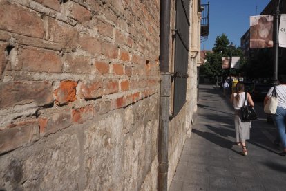 Humedades y filtraciones en el Palacio de Pimentel