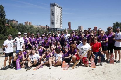 La carrera amistosa entre las Vallkirias contra los Celtas Cortos en Valladolid