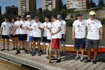 La carrera amistosa entre las Vallkirias contra los Celtas Cortos en Valladolid