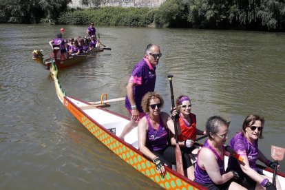 La carrera amistosa entre las Vallkirias contra los Celtas Cortos en Valladolid