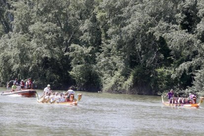 La carrera amistosa entre las Vallkirias contra los Celtas Cortos en Valladolid