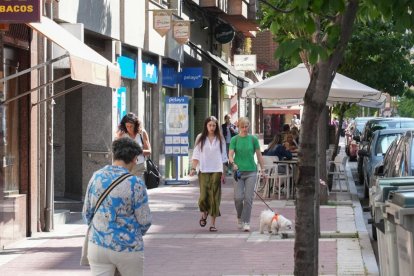 Calle Santa Clara en la actualidad