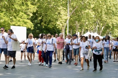 La Asociación de Diabetes de Valladolid (Adiva) celebra la VIII Marcha Solidaria por la Diabetes