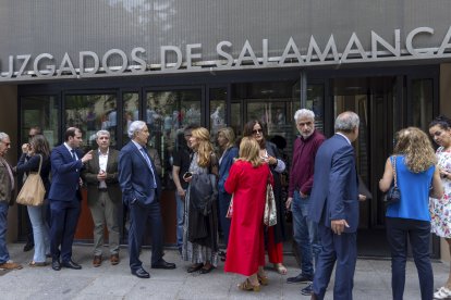 Concentración de jueces y fiscales en los juzgados de Salamanca
