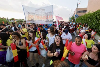 Inicio de las fiestas de la Flecha en Arroyo