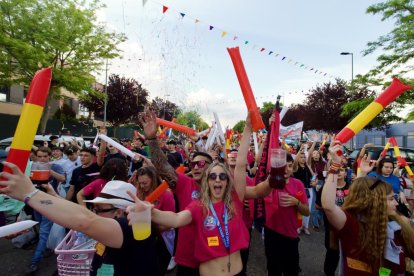 Inicio de las fiestas de la Flecha en Arroyo