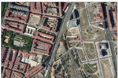 Recreación de los pasos de la integración ferroviaria en Ariza