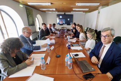 Reunión del Consejo de Administración de la Sociedad Valladolid Alta Velocidad
