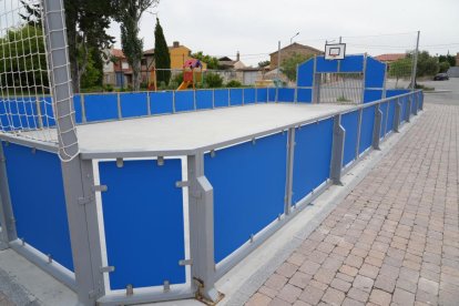 Instalaciones deportivas en la plaza del Hortal