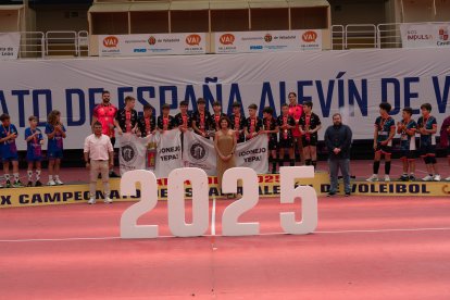 Sporting de Santo Domingo en el Campeonato de España Alevín.
