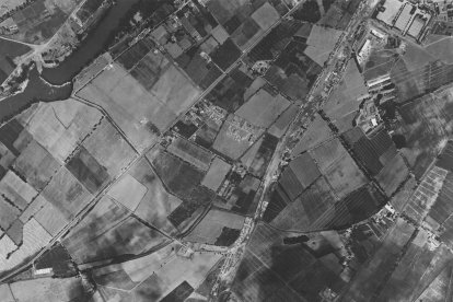 Imagen de 1960 del entorno de El Peral