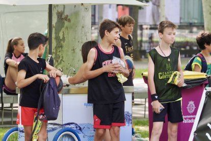 3x3 Basket Street Tour en la Acera de Recoletos.
